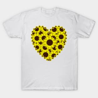 Sunflower Heart T-Shirt